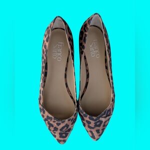 Franco Sarto Animal Print Flats-NWOT